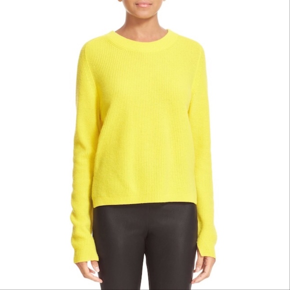 rag and bone yellow sweater